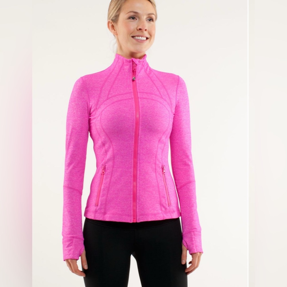 Lululemon Paris Pink Heathered Define Jacket 4
